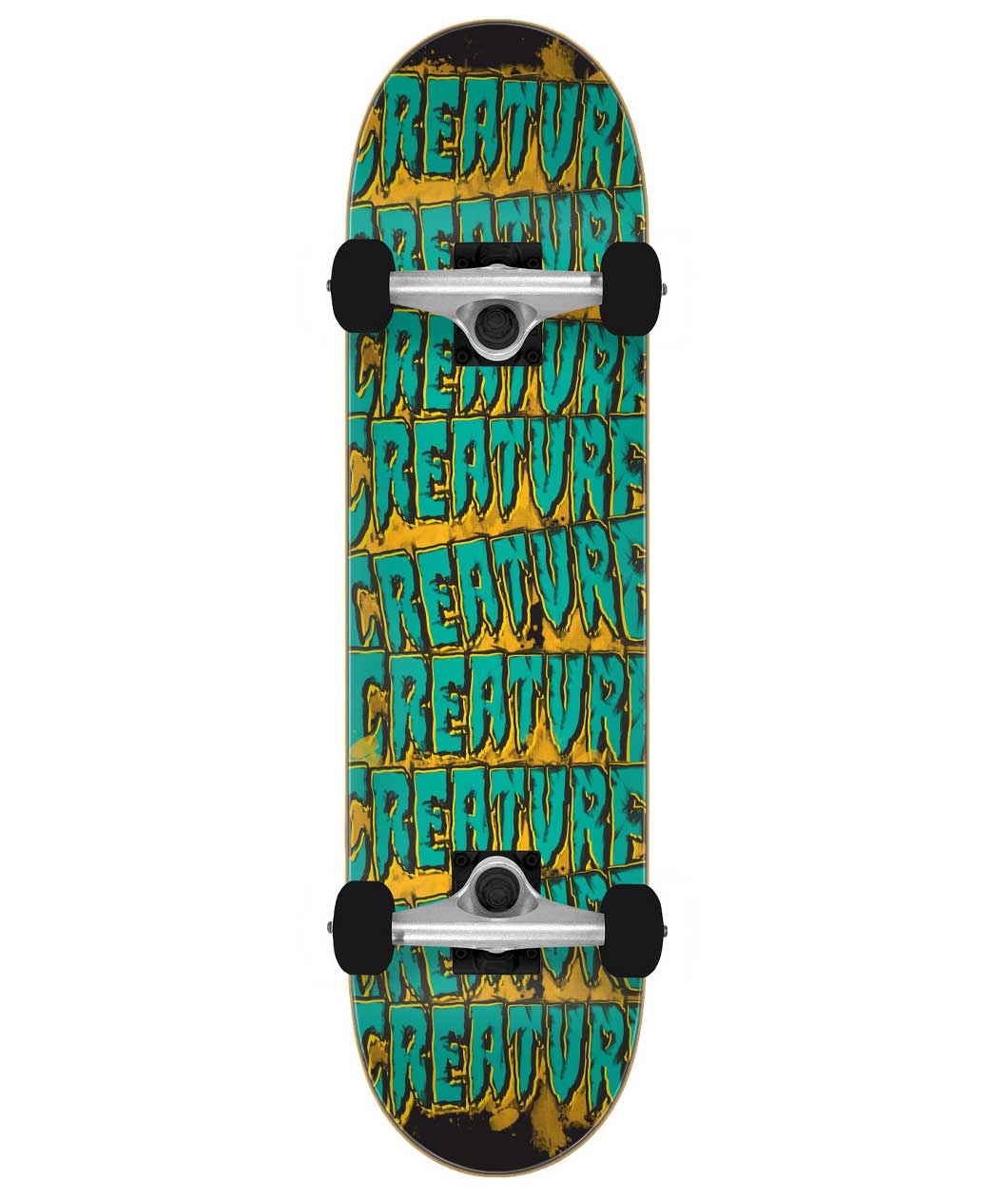 Logo Spill Mini Skateboard Complete 7.75