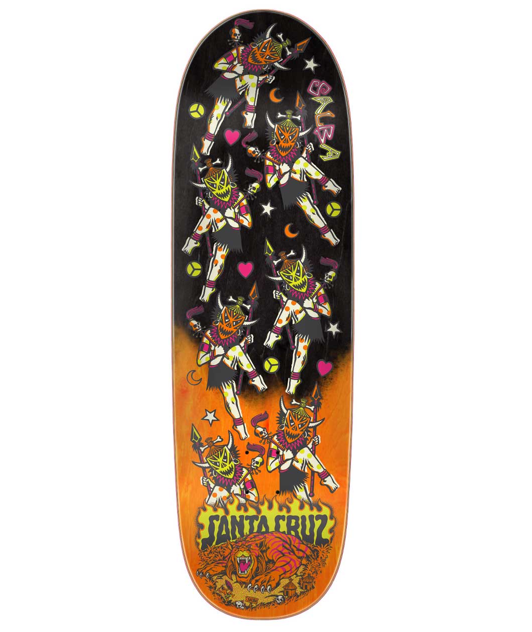 Salba Firedance Pro Skateboard Deck 8.80