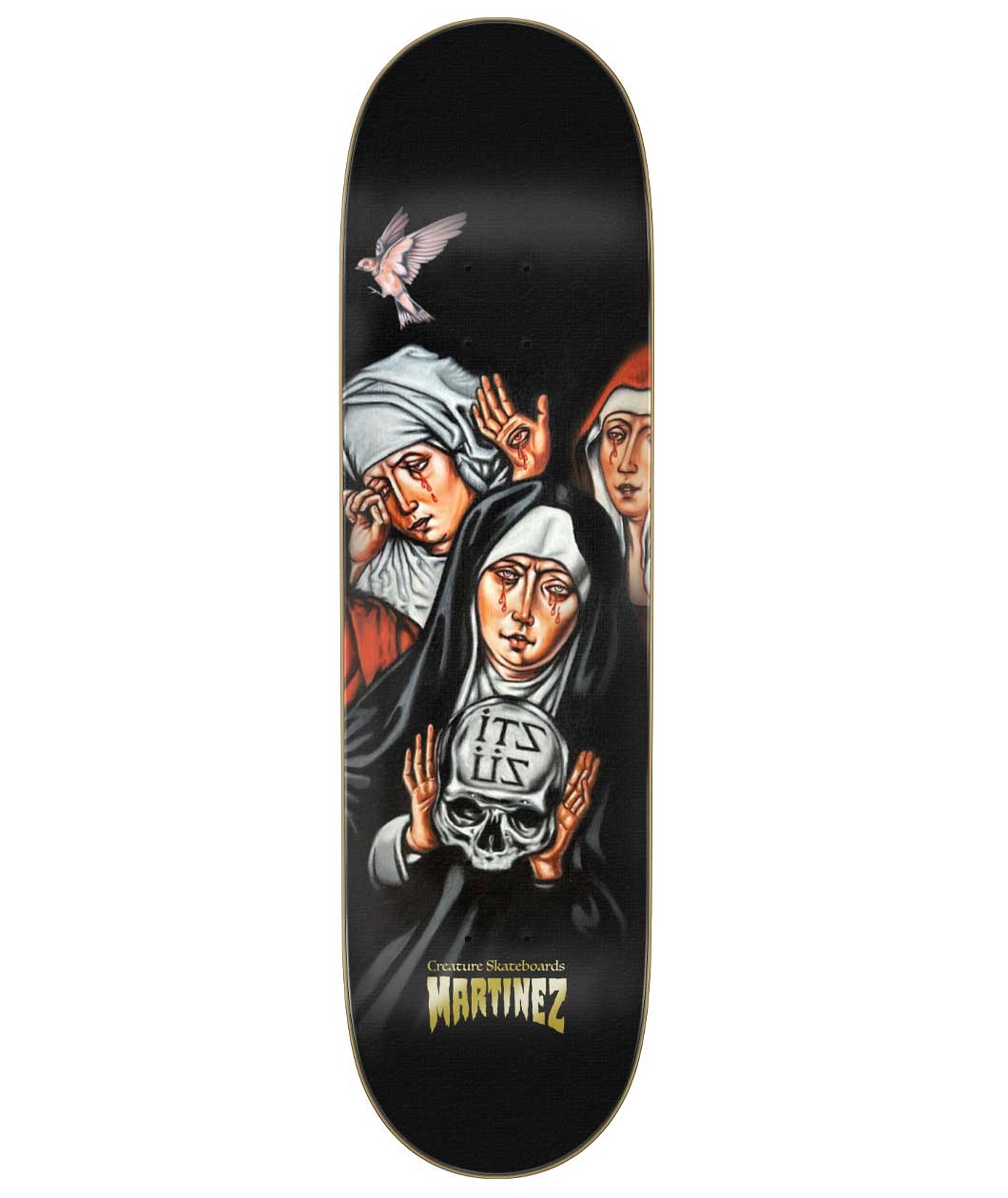 Martinez Its Us Witches Pro Stumps Skateboard Deck 8.51