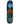 A skateboard deck featuring a surreal graphic design with a dark stormy sky, a grassy hill with small figures, and a green fence overlay.