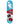 Alien Workshop skateboard deck featuring a graphic design with a white alien silhouette on a light blue background, divided by diagonal red and white stripes with multiple Alien Workshop logos.