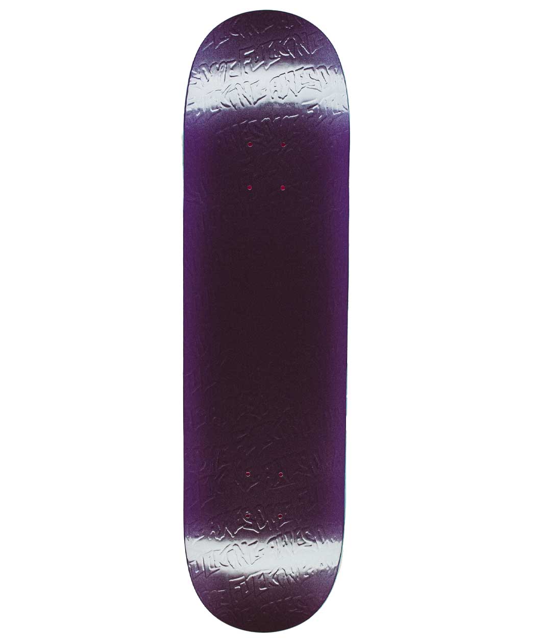 Phantom Purple Embossed Skateboard Deck