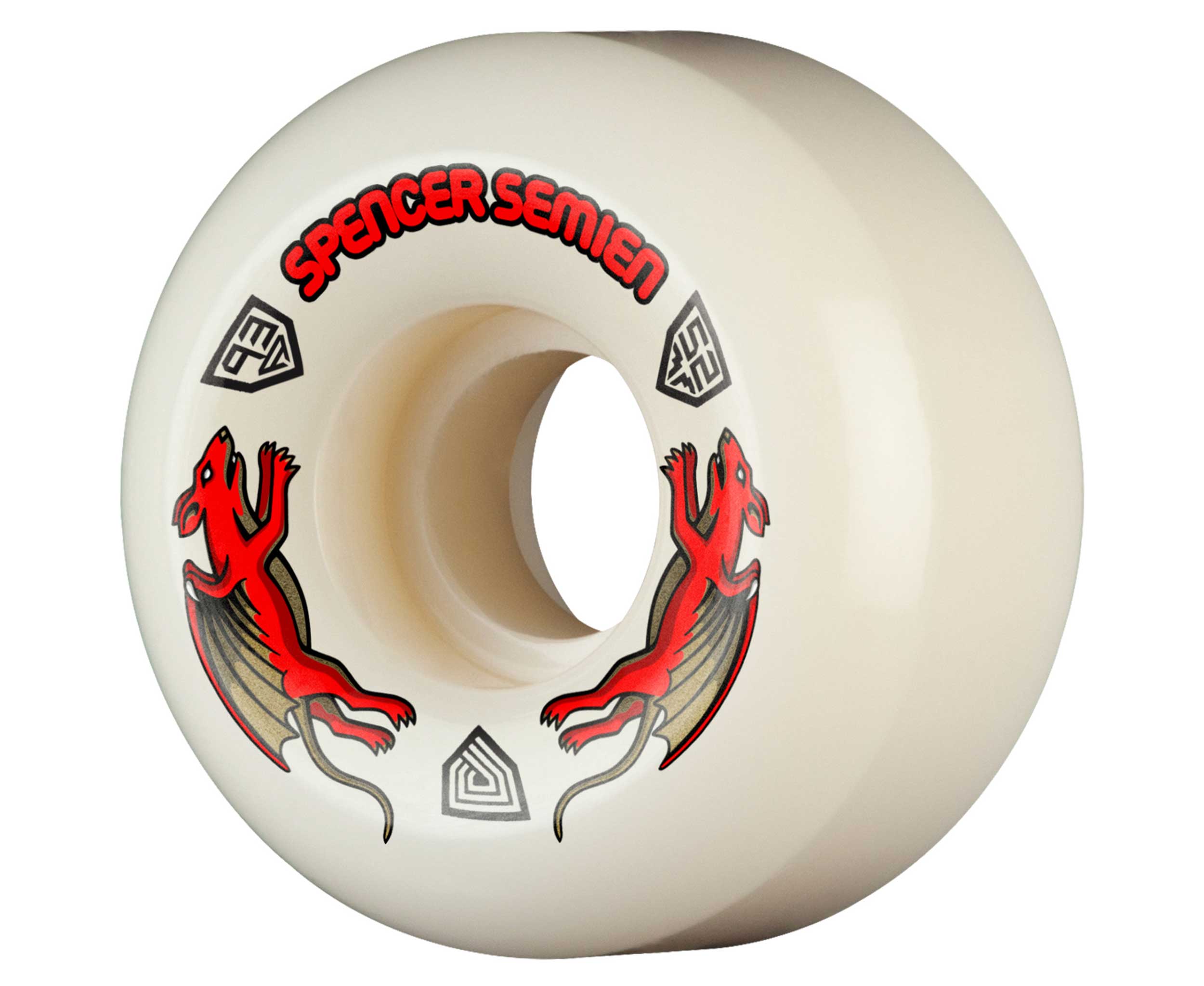 Dragon Formula Nano Rats Spencer Semien AV5 93A 52mm Skateboard Wheels